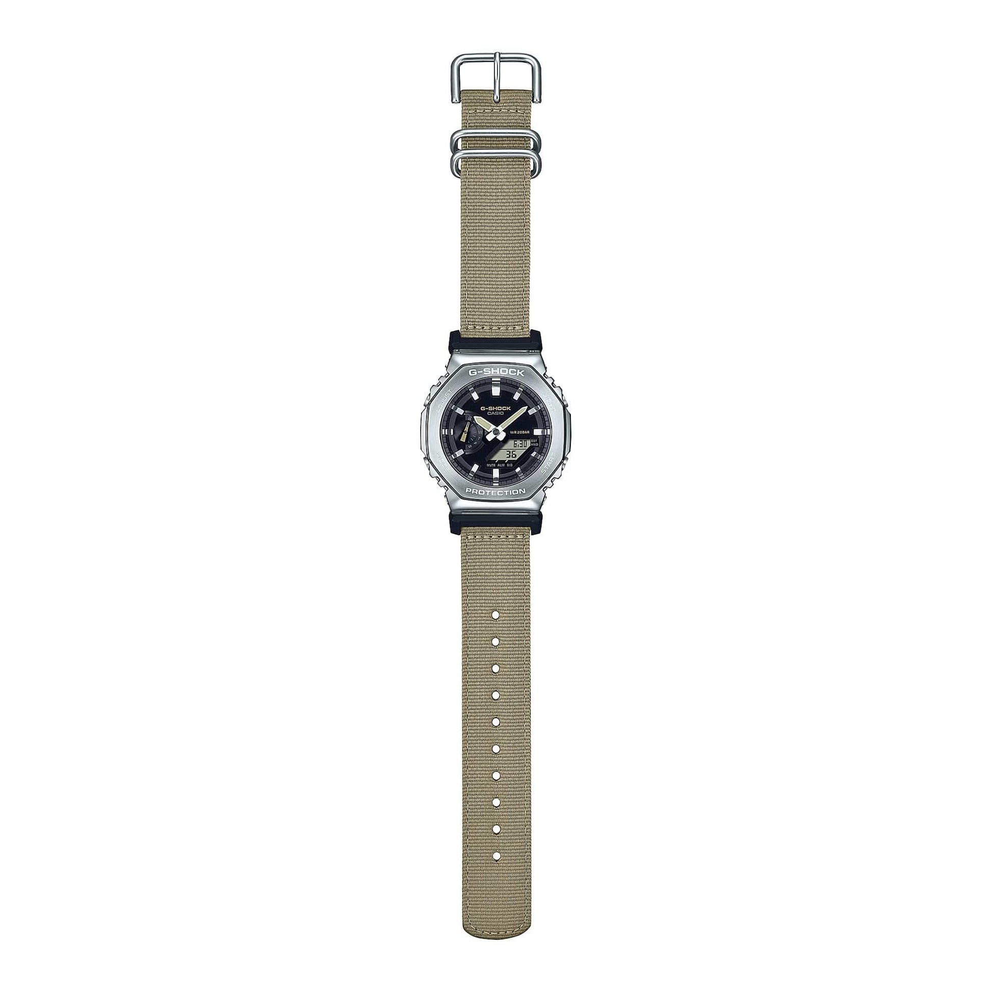 G-Shock G-Steel para Hombre Pulsera de Tela – GM-2100C-5A
