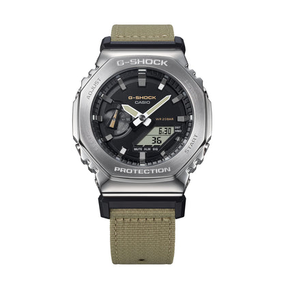 G-Shock G-Steel para Hombre Pulsera de Tela – GM-2100C-5A
