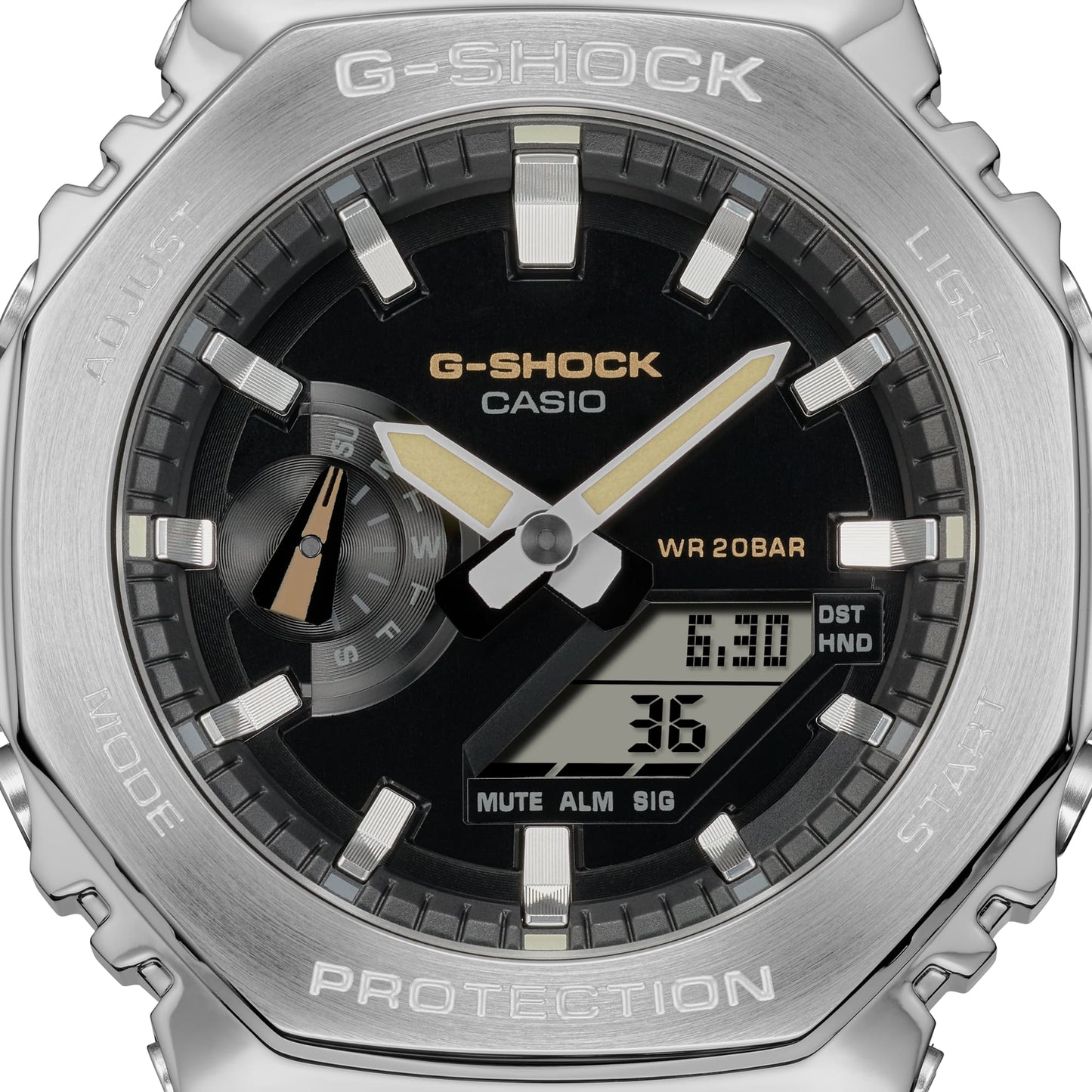 G-Shock G-Steel para Hombre Pulsera de Tela – GM-2100C-5A