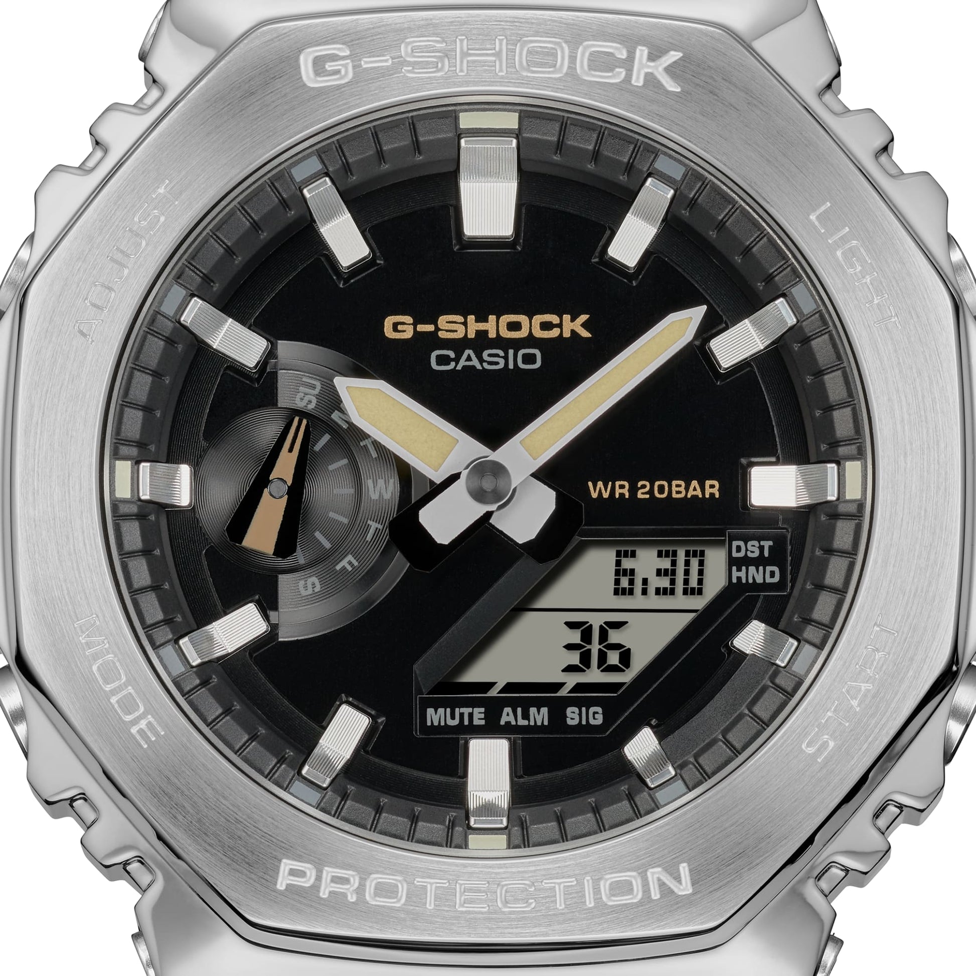 G-Shock G-Steel para Hombre Pulsera de Tela – GM-2100C-5A