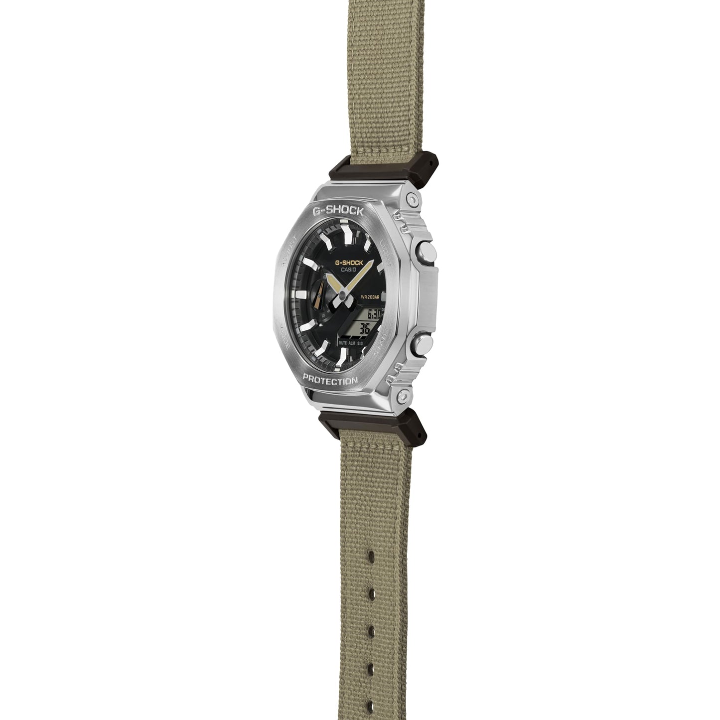 G-Shock G-Steel para Hombre Pulsera de Tela – GM-2100C-5A
