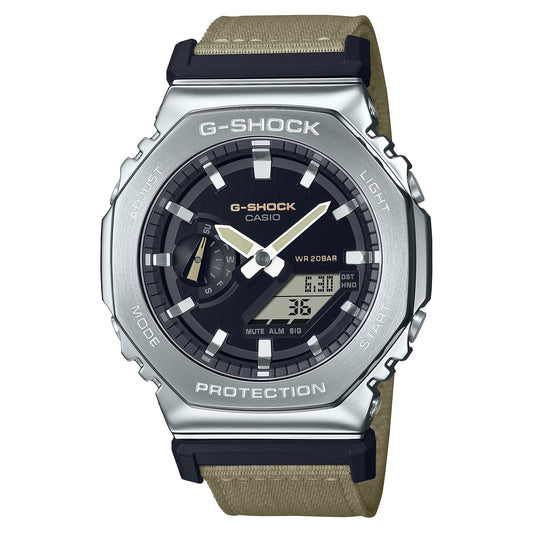 G-Shock G-Steel para Hombre Pulsera de Tela – GM-2100C-5A
