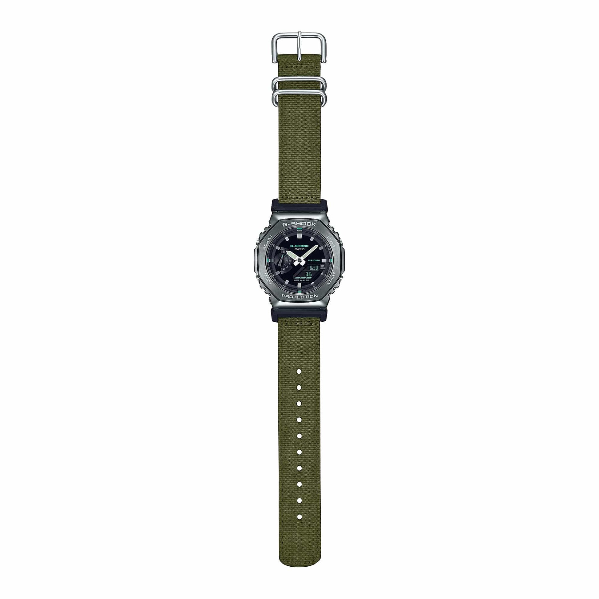 G-Shock G-Steel para Caballero Pulsera de Tela – GM-2100CB-3A