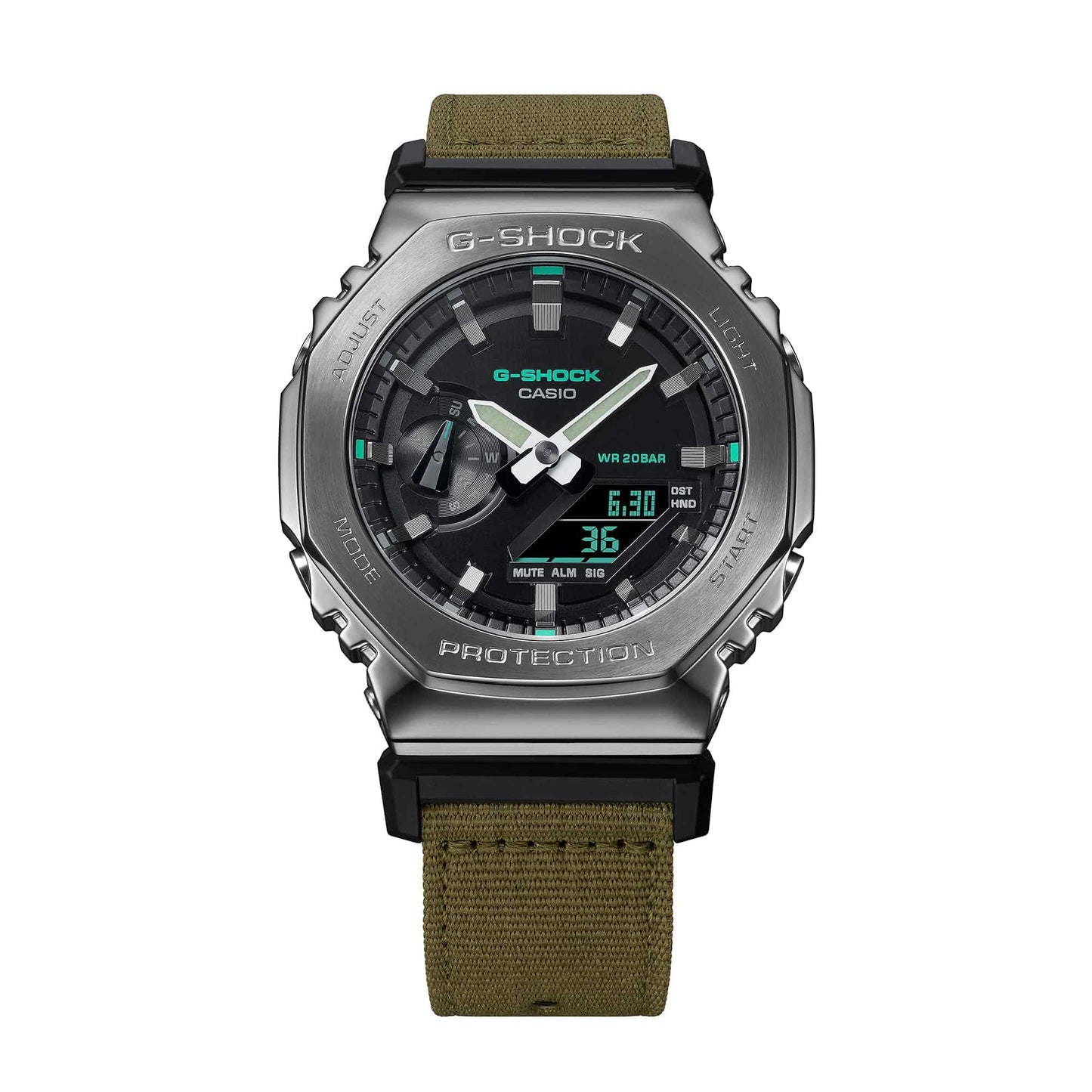 G-Shock G-Steel para Caballero Pulsera de Tela – GM-2100CB-3A