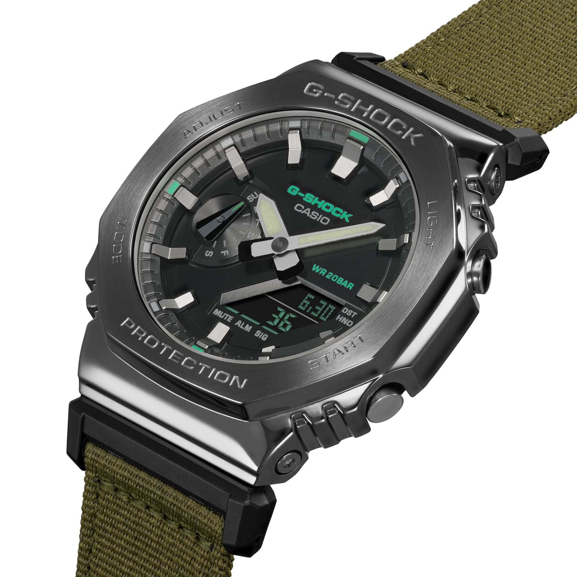 G-Shock G-Steel para Caballero Pulsera de Tela – GM-2100CB-3A