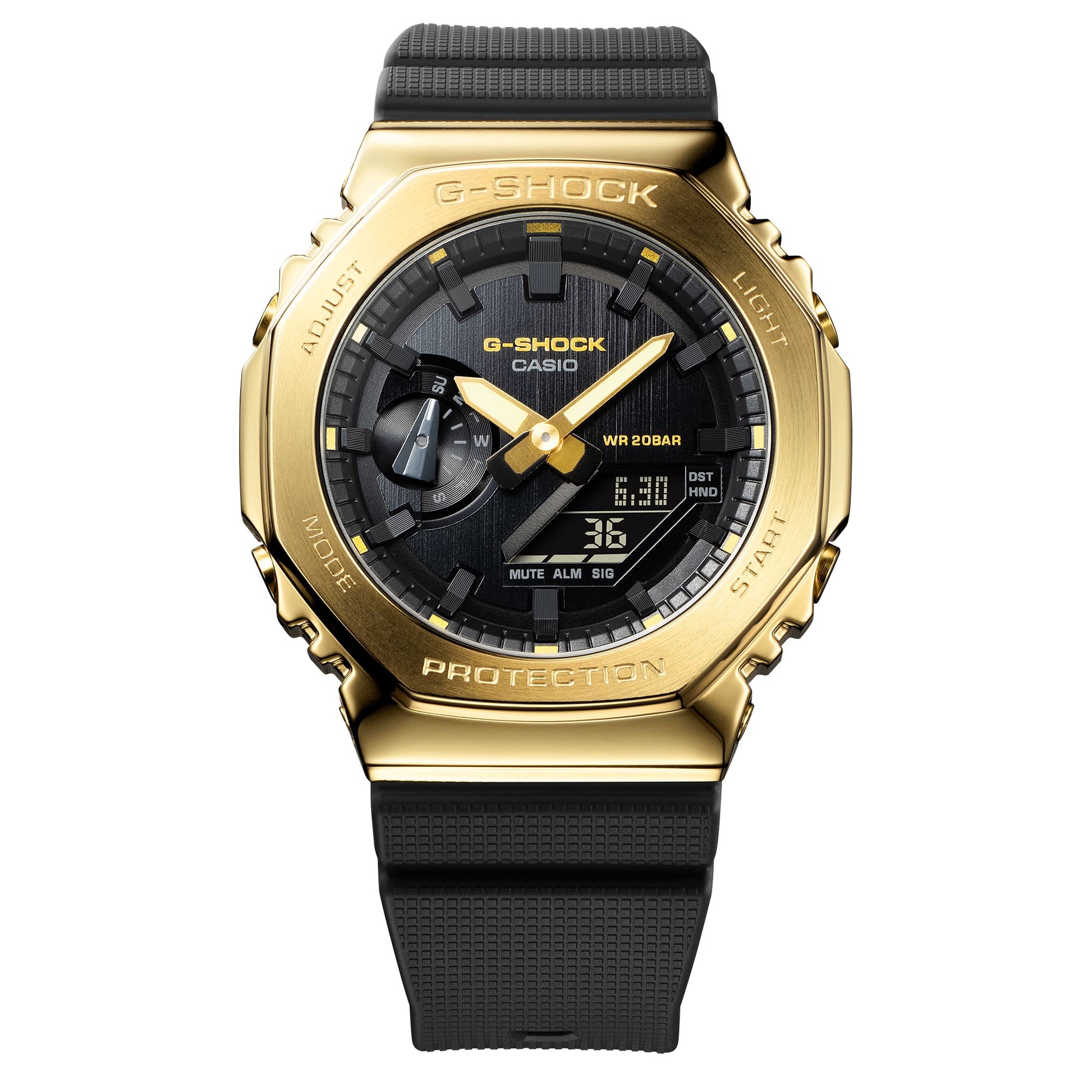 G-shock para caballero pulsera de caucho – GM-2100G-1A9