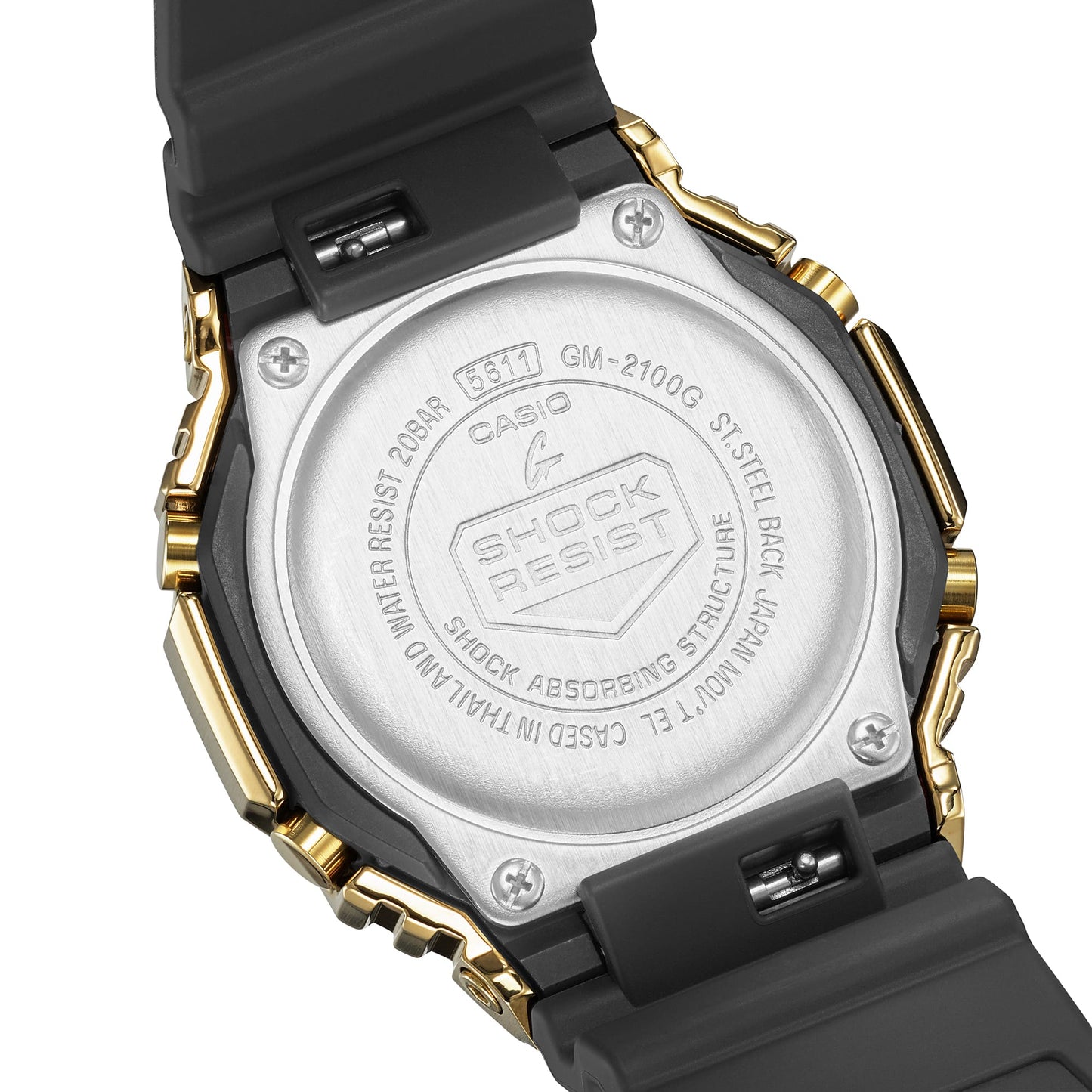 G-shock para caballero pulsera de caucho – GM-2100G-1A9