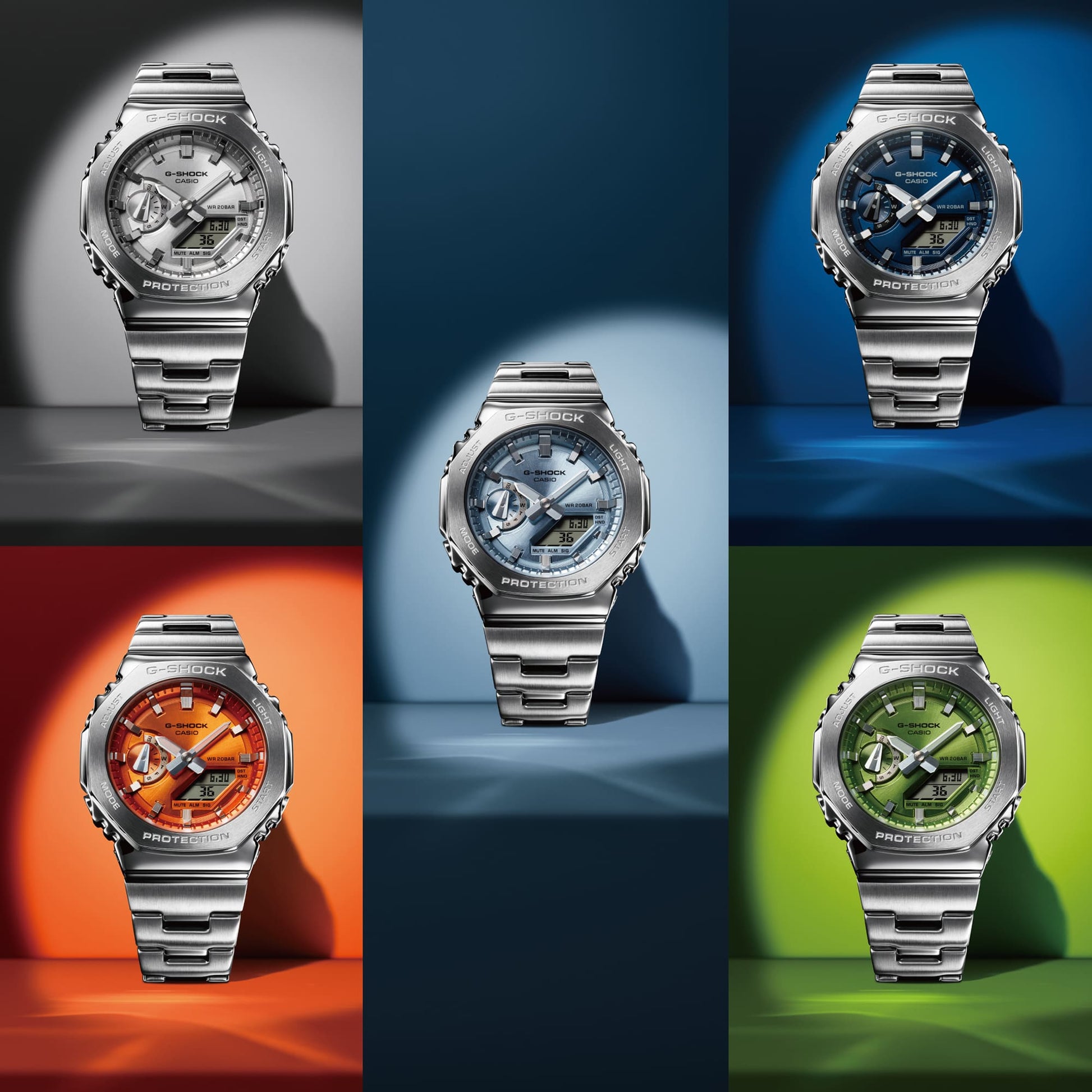 G-Shock de hombre correa de metal – GM-2110D-2A