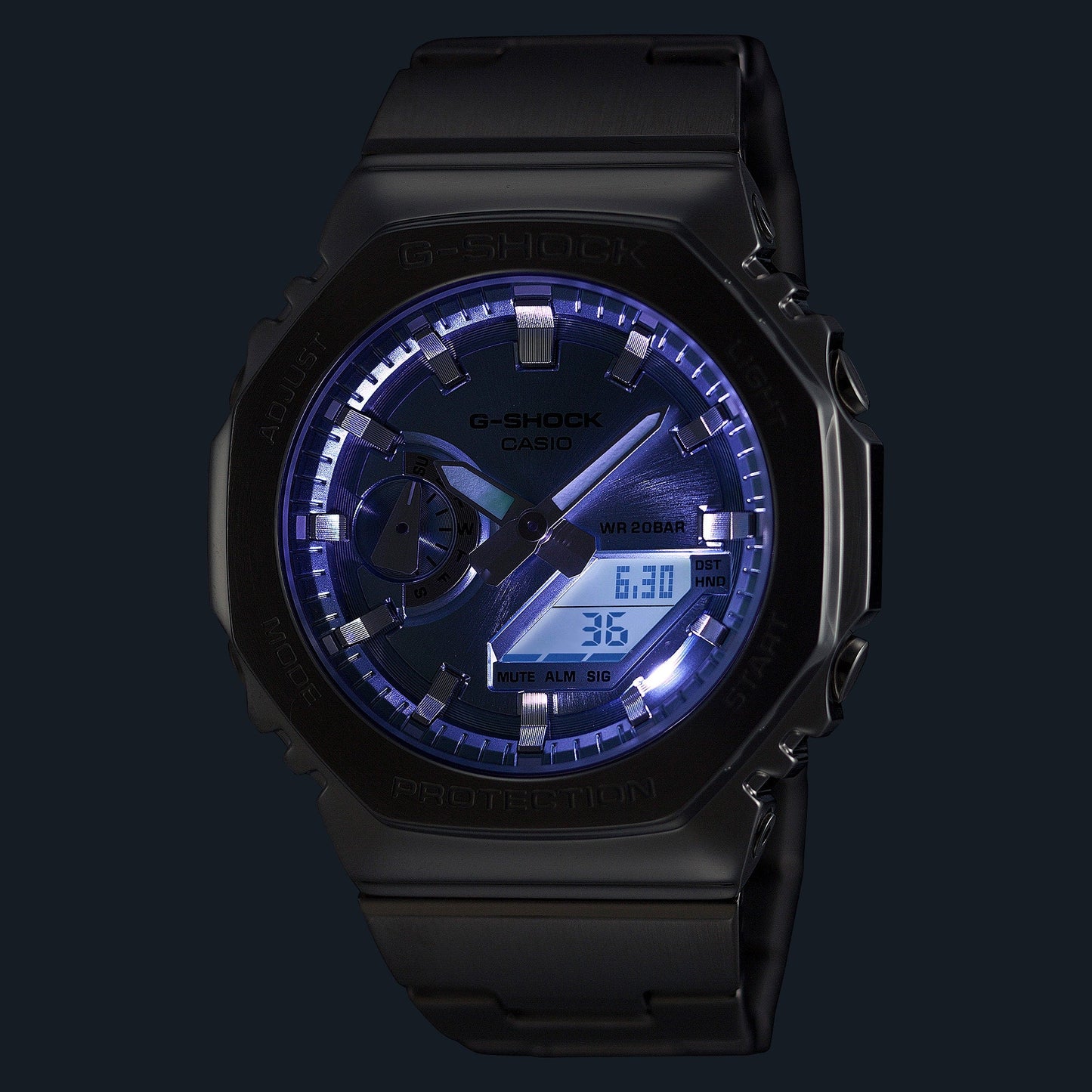 GM-2110D-2A Reloj G-Shock de hombre correa de metal