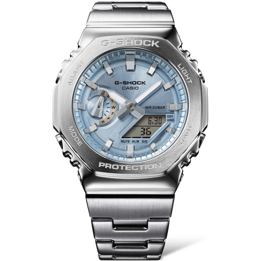 GM-2110D-2A Reloj G-Shock de hombre correa de metal