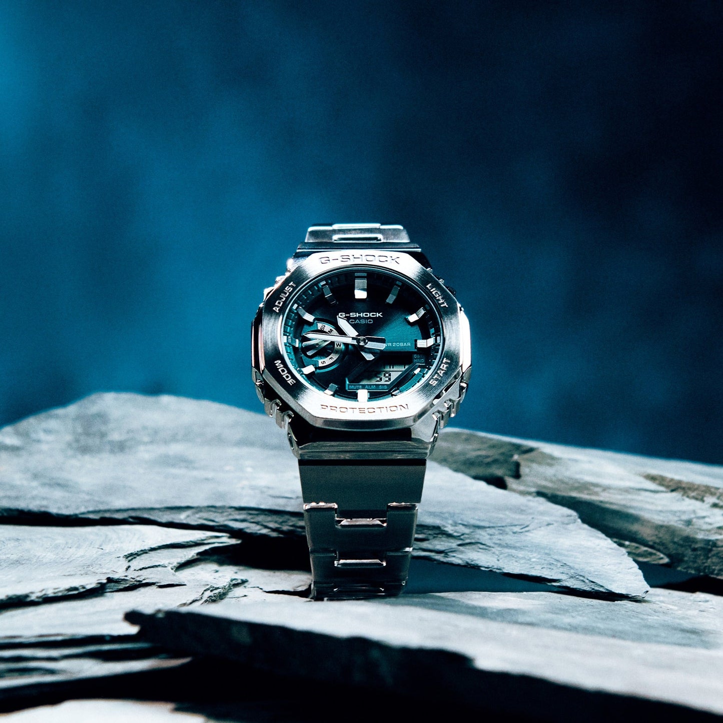 GM-2110D-3A1 Reloj G-Shock de hombre pulsera de metal