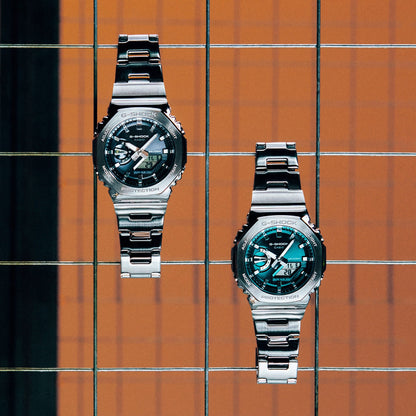 GM-2110D-8A Reloj G-Shock de hombre banda de metal
