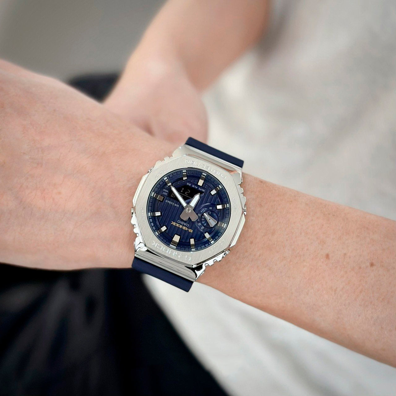 GM-2110SH-2A Reloj G-Shock de hombre pulsera de caucho