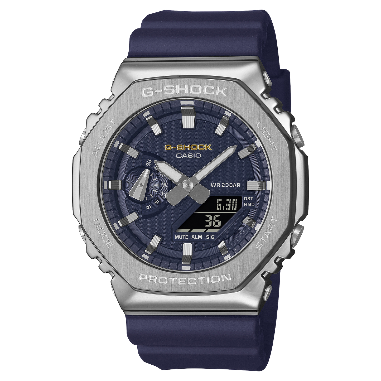 GM-2110SH-2A Reloj G-Shock de hombre pulsera de caucho