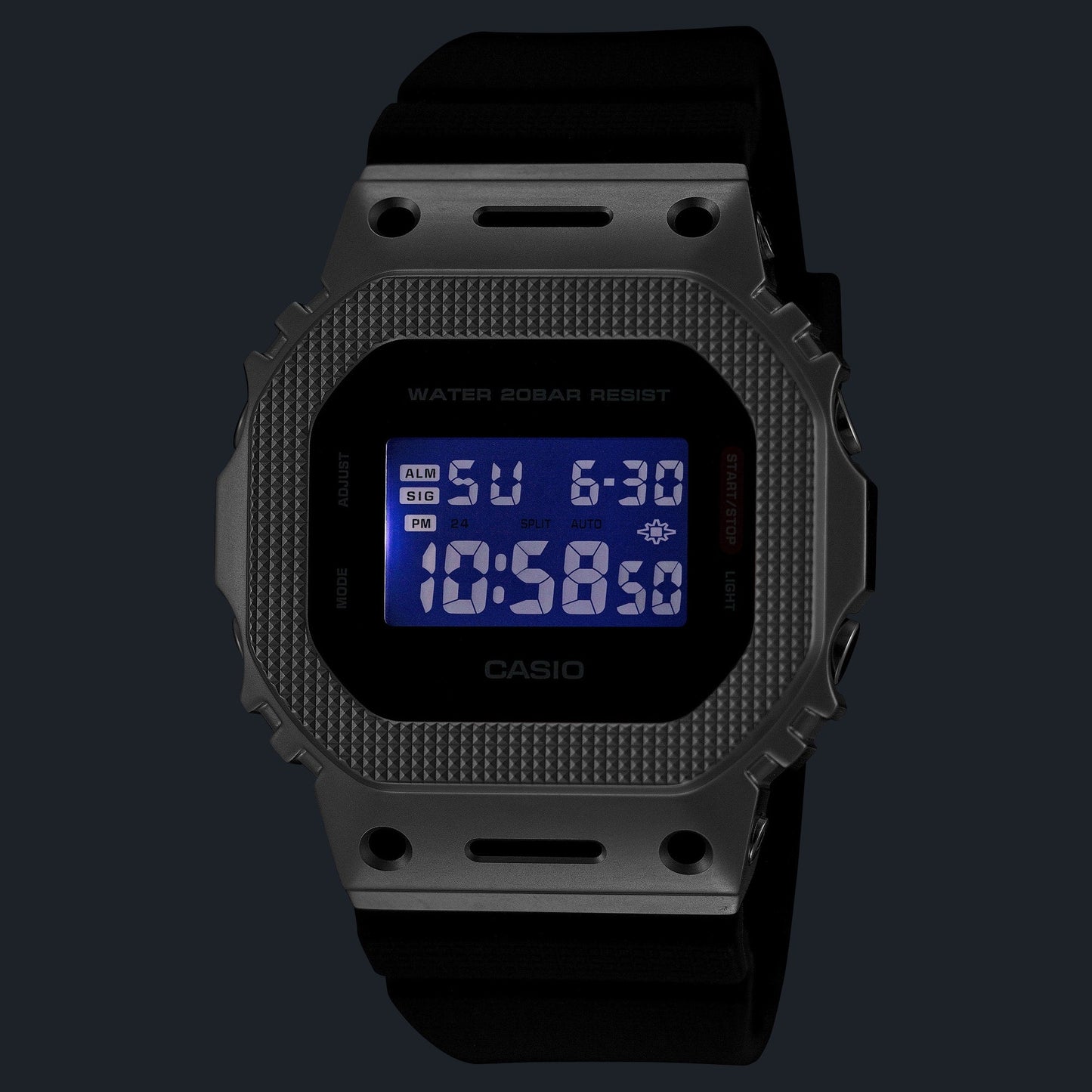 GM-5600BM-1 Reloj G-Shock de hombre pulsera de resina