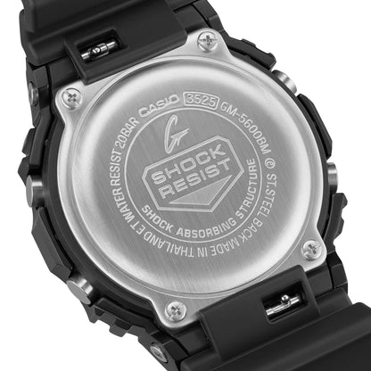 GM-5600BM-1 Reloj G-Shock de hombre pulsera de resina