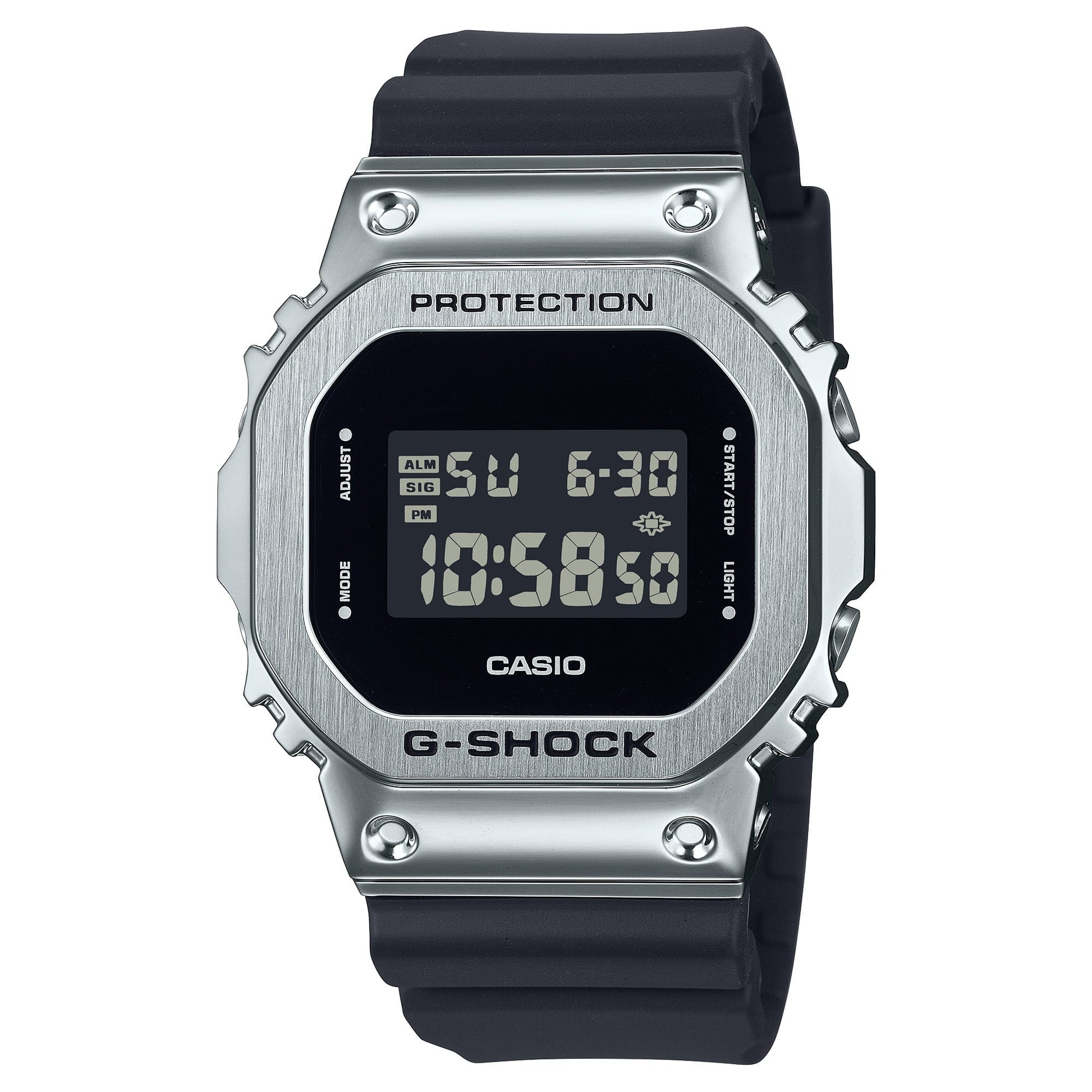 G-Shock Digital para caballero correa de caucho – GM-5600U-1