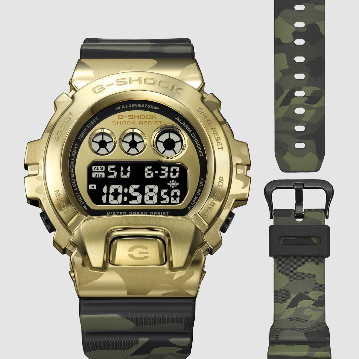 G-Shock de hombre correa de silicona – GM-6900CMG-3