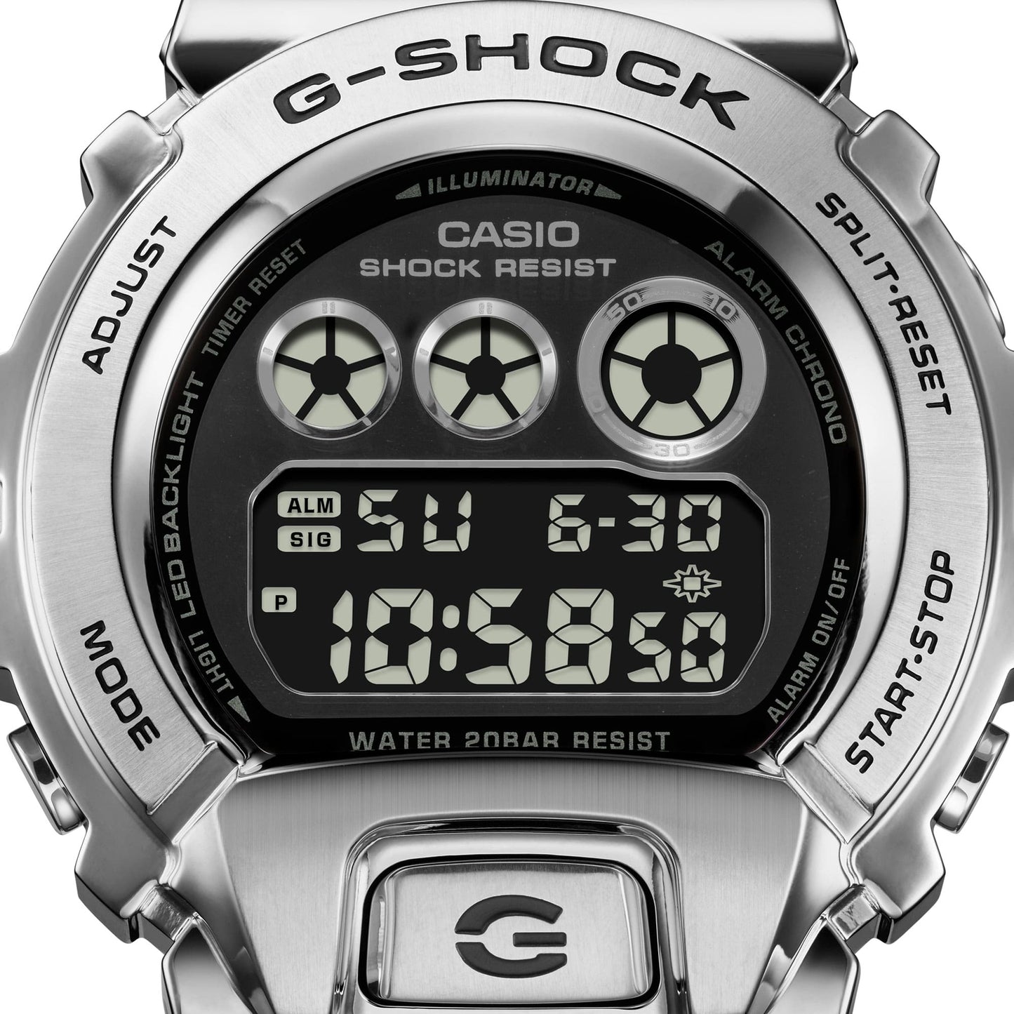 G-Shock Digital para hombre pulsera de resina – GM-6900U-1