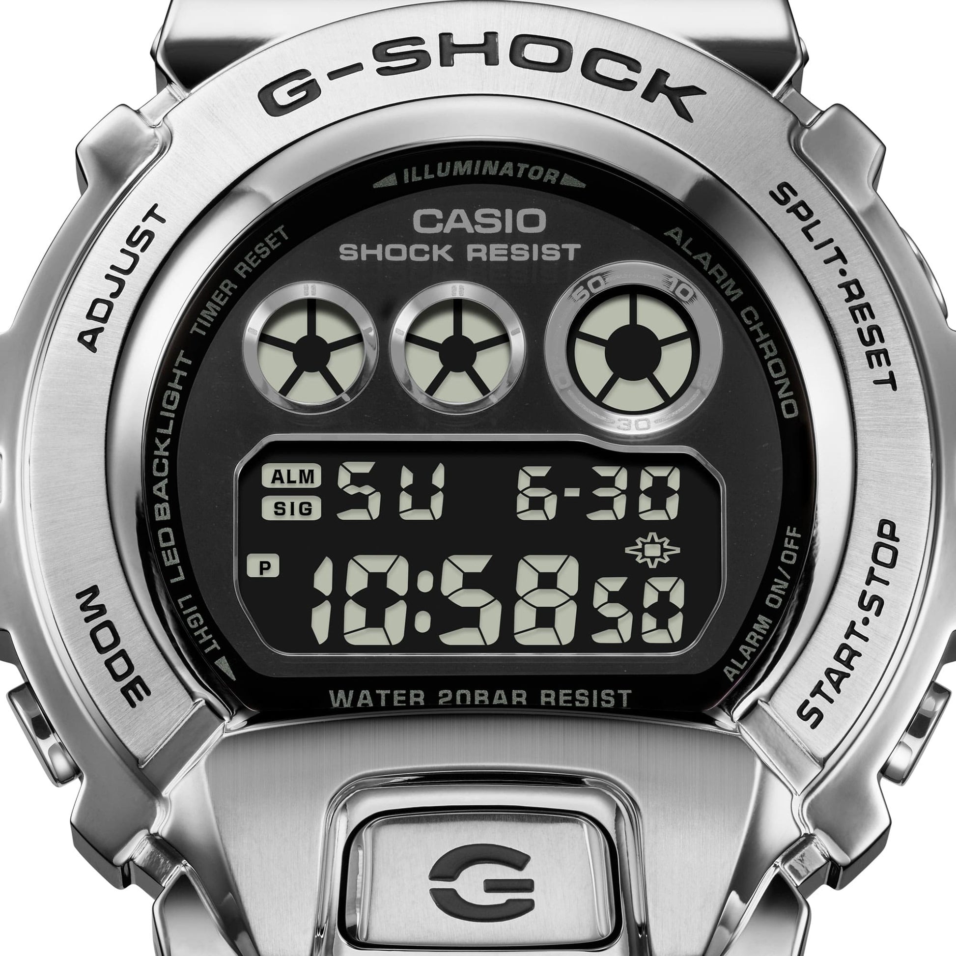 G-Shock Digital para hombre pulsera de resina – GM-6900U-1
