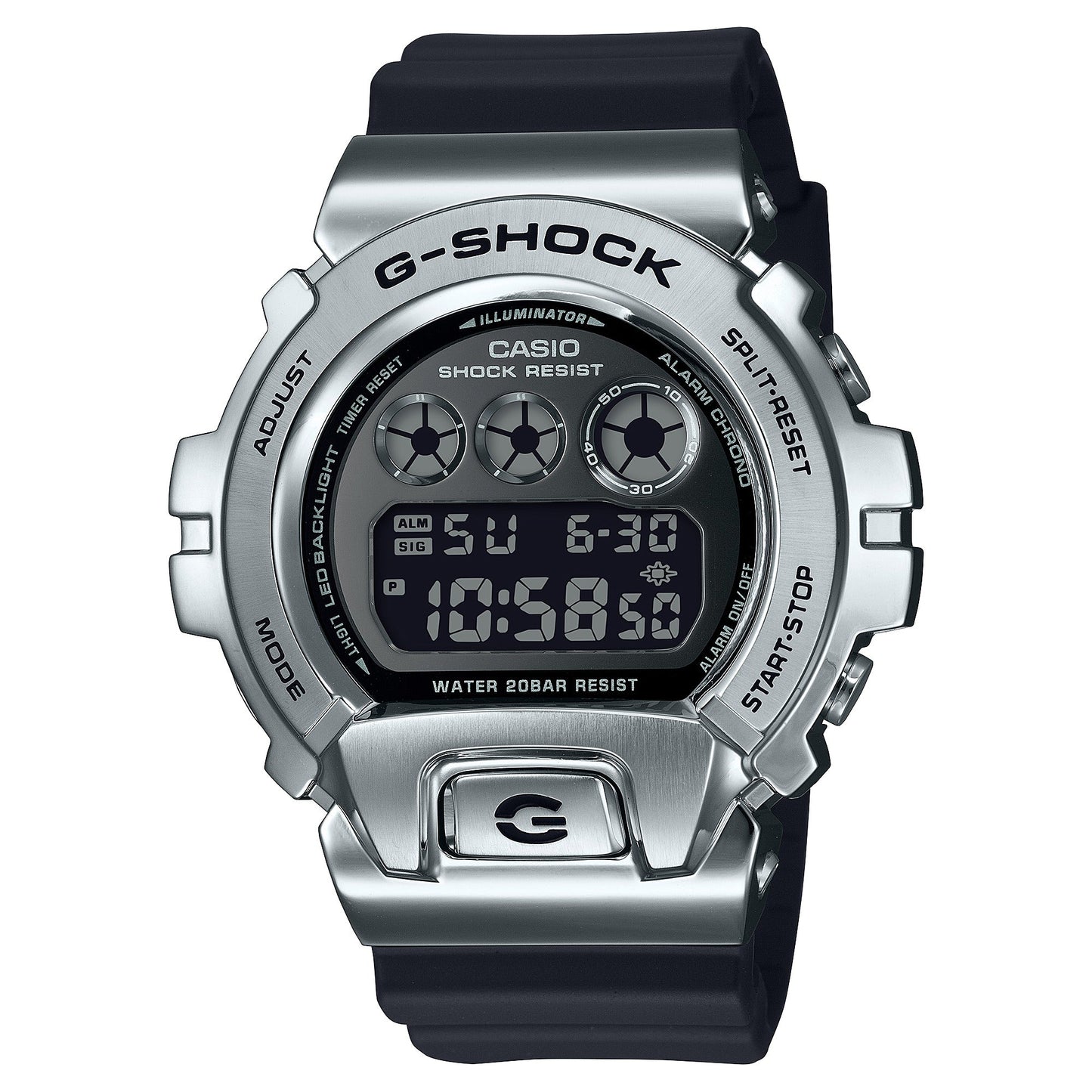 G-Shock Digital para hombre pulsera de resina – GM-6900U-1