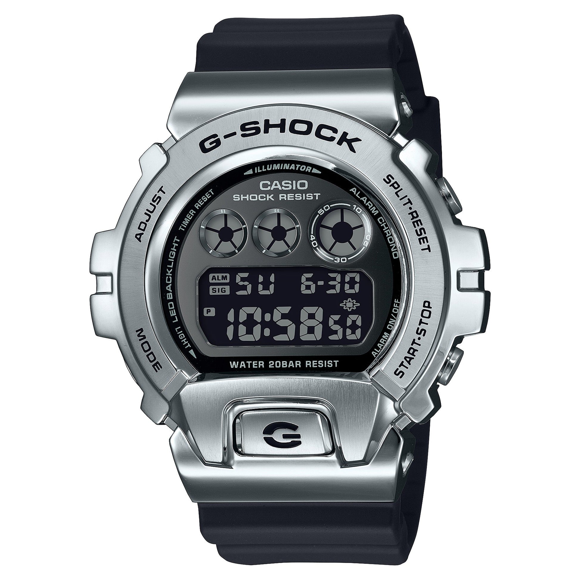 G-Shock Digital para hombre pulsera de resina – GM-6900U-1