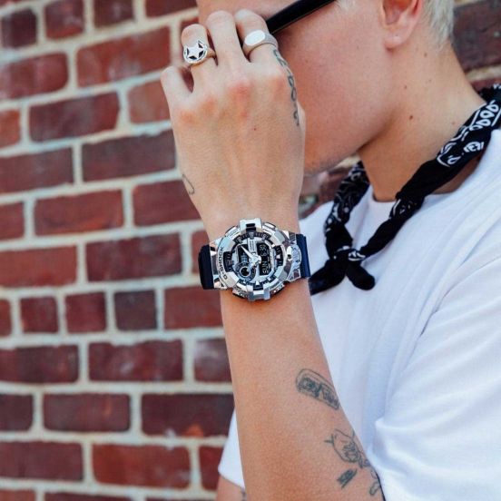 G-Shock de hombre banda de caucho – GM-700-1A