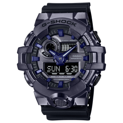GM-700P-6A Reloj G-Shock de hombre pulsera de resina doble hora