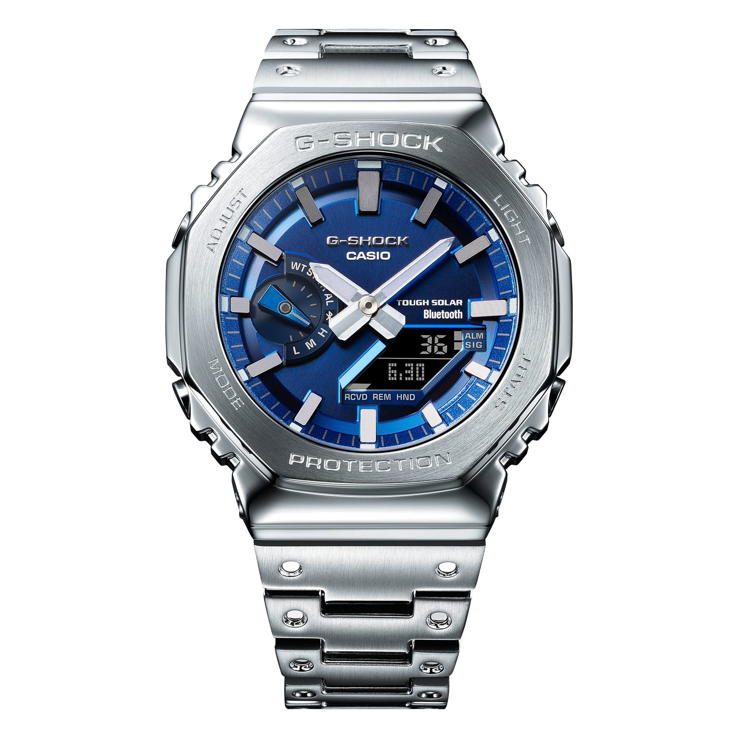 GM-B2100AD-2A Reloj G-Shock de hombre correa de metal
