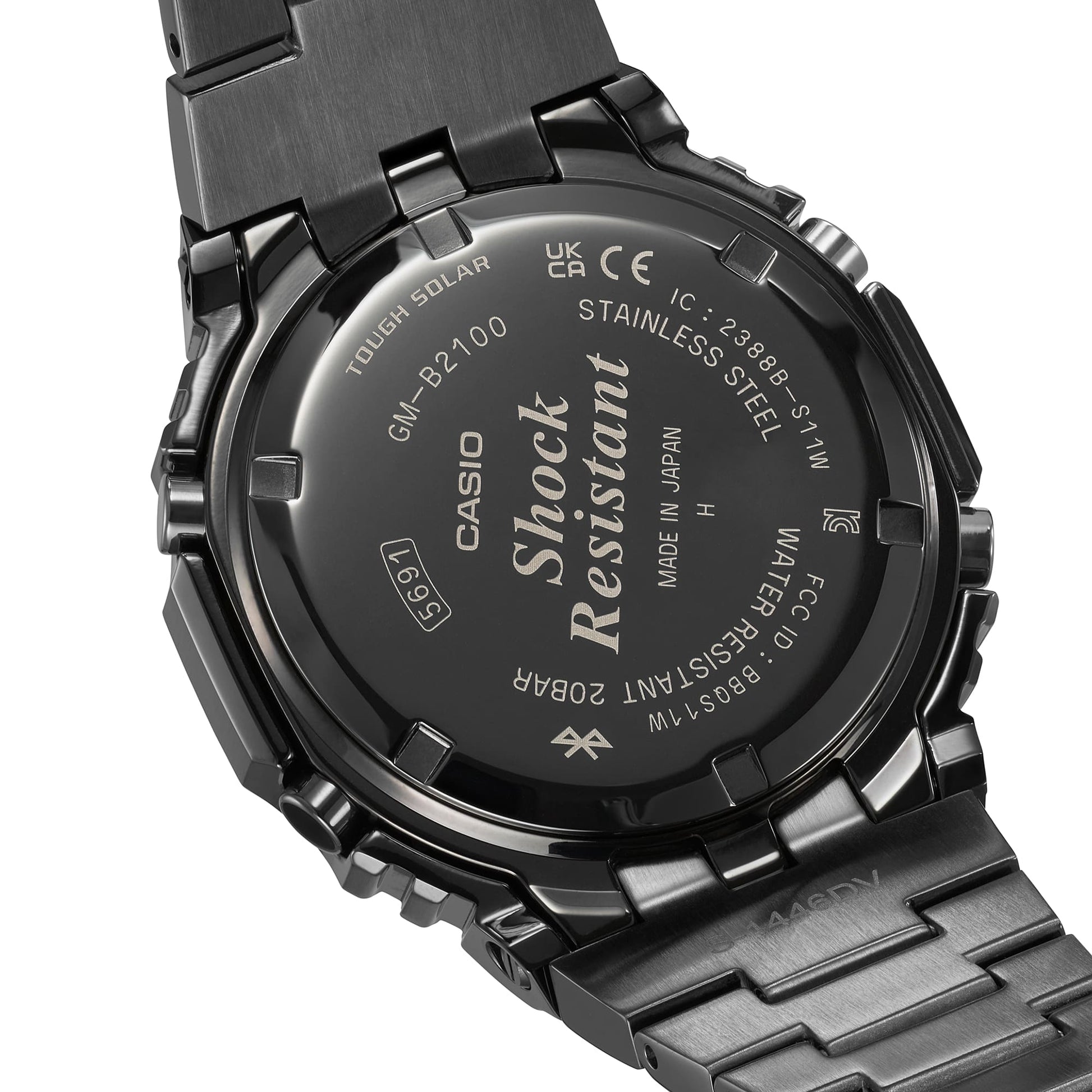 GM-B2100BD-1A Reloj G-Shock de hombre correa de metal