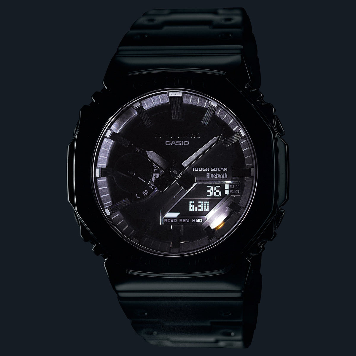 G-Shock de hombre correa de metal doble hora – GM-B2100D-1A