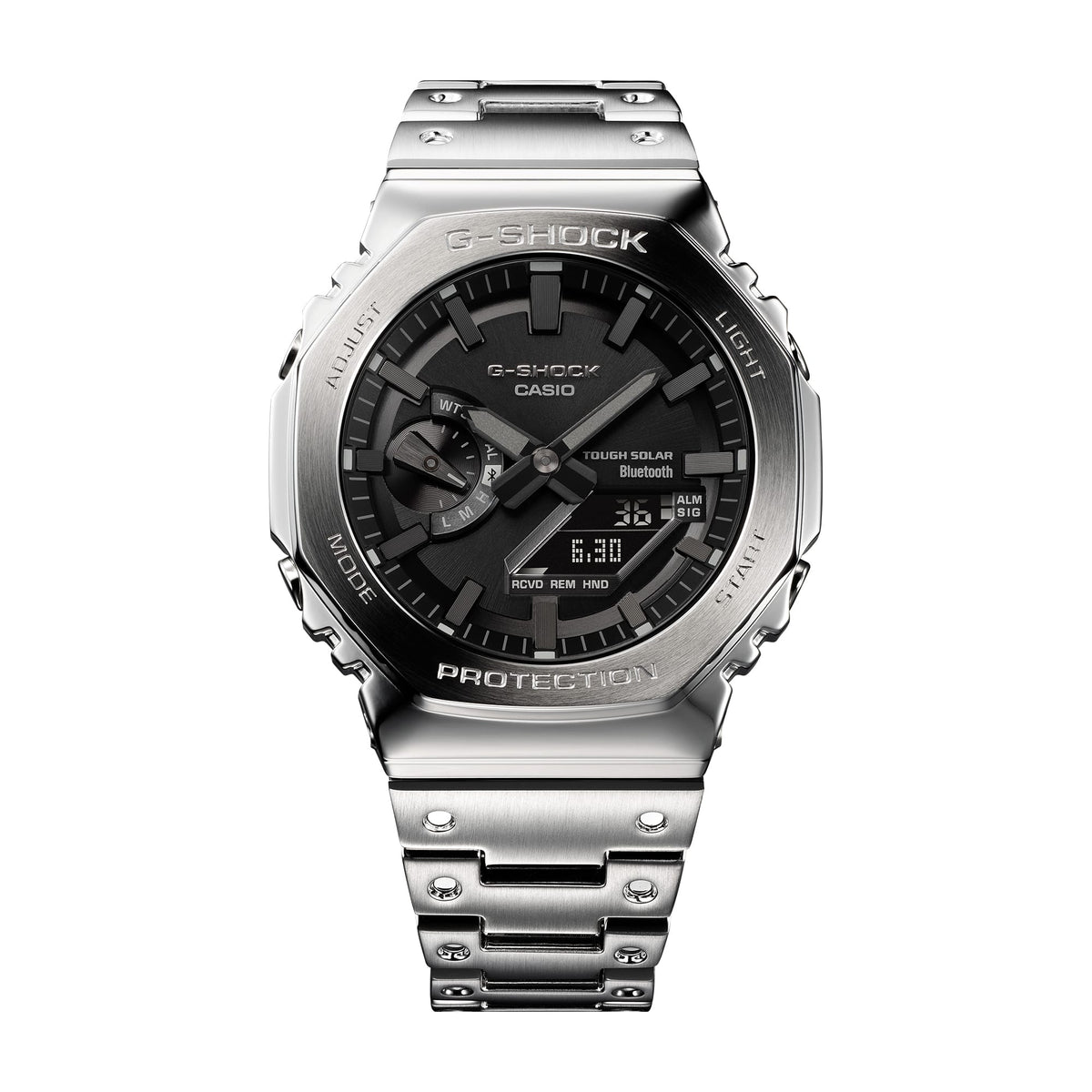 G-Shock de hombre correa de metal doble hora – GM-B2100D-1A