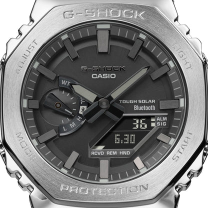 G-Shock de hombre correa de metal doble hora – GM-B2100D-1A