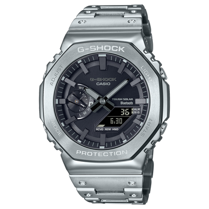 G-Shock de hombre correa de metal doble hora – GM-B2100D-1A