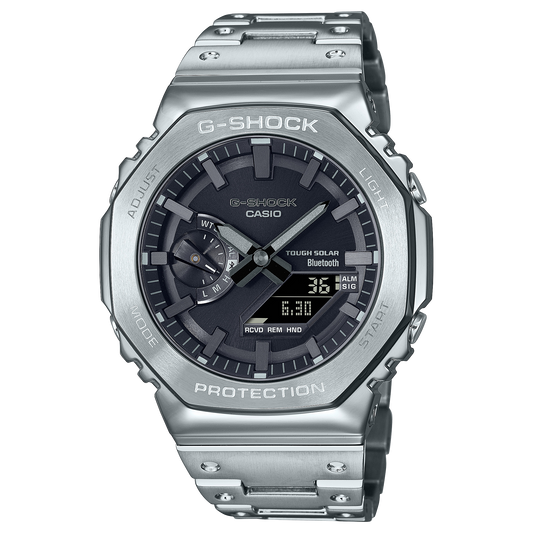 G-Shock de hombre correa de metal doble hora – GM-B2100D-1A
