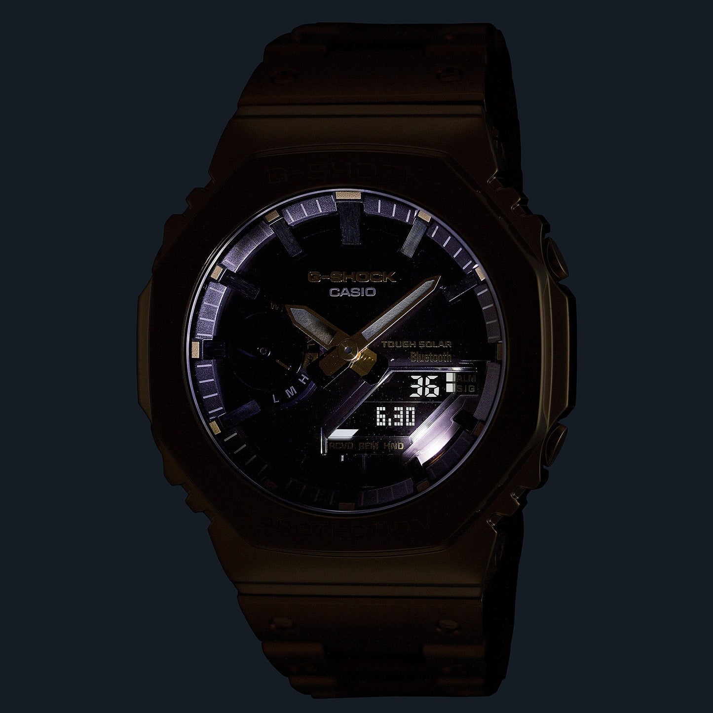 GM-B2100GD-9A Reloj G-Shock de hombre correa de metal
