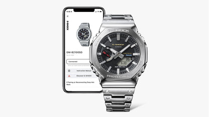 G-Shock de caballero correa de metal Bluetooth – GM-B2100SD-1C