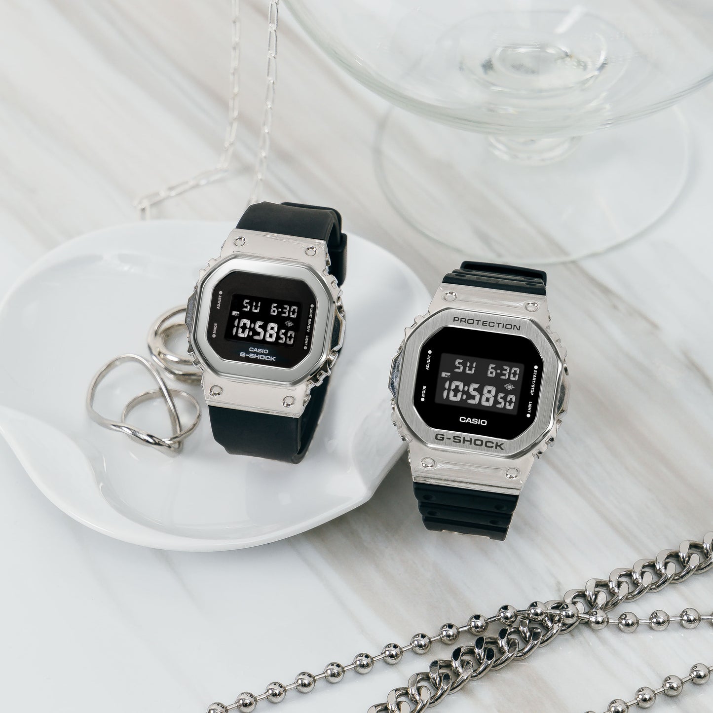 GM-S5600-1 Reloj G-Shock de hombre correa de resina