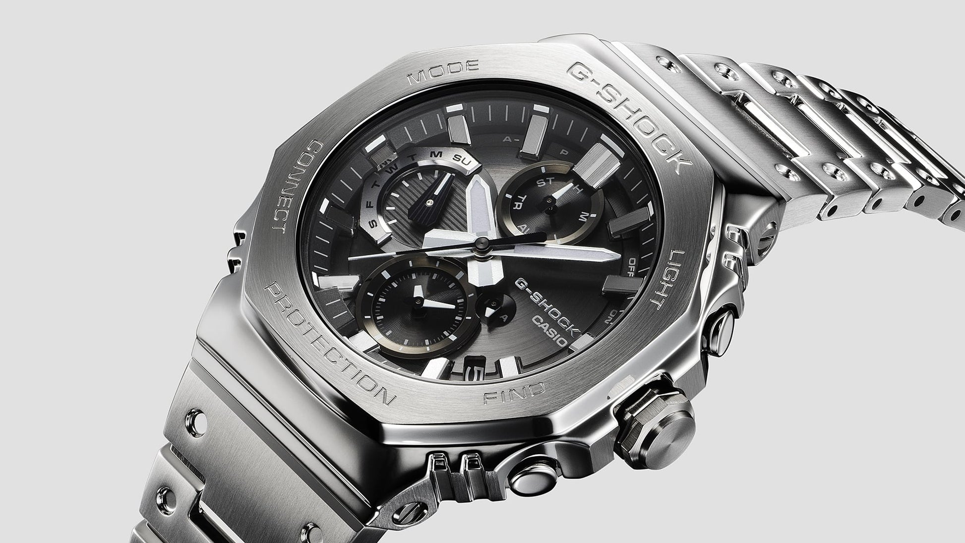 GMC-B2100D-1A Reloj G-Shock de hombre correa de metal