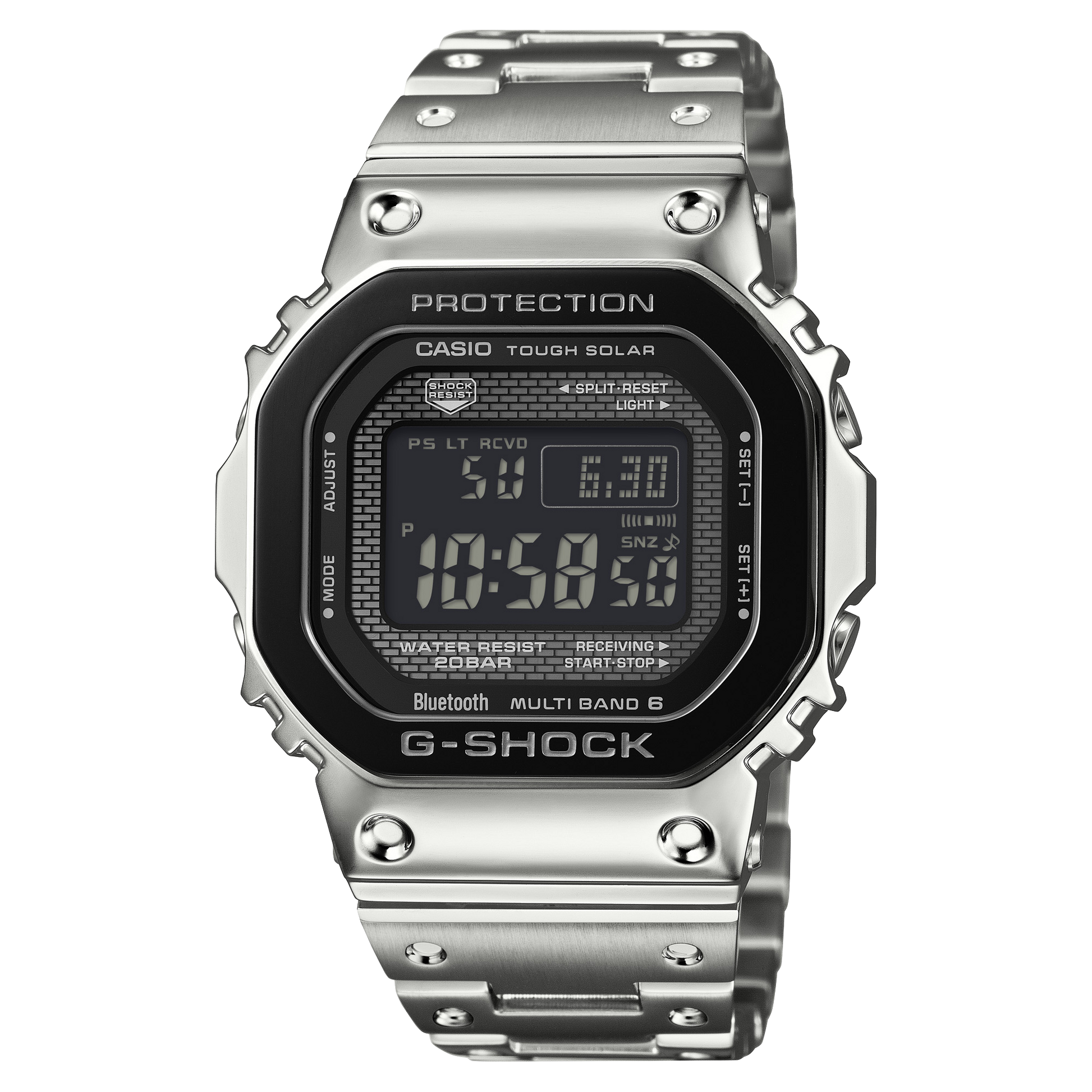 GMW-B5000BT-1 Reloj G-Shock de hombre correa de metal