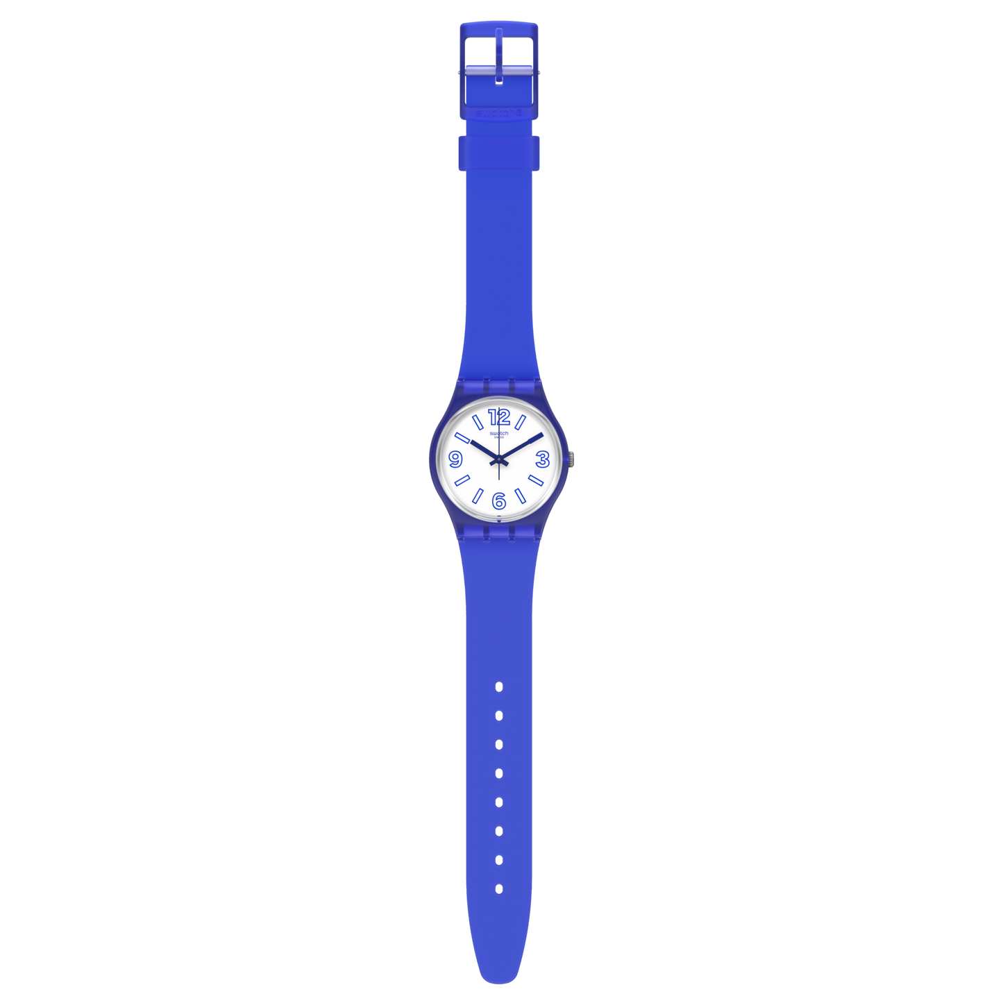 Swatch Electric Shark unisex banda de caucho – GN268