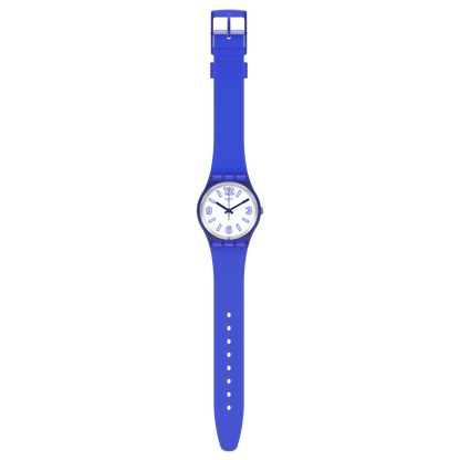 Swatch Electric Shark unisex banda de caucho – GN268