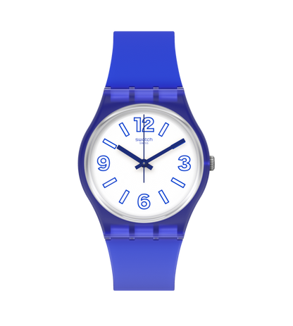 Swatch Electric Shark unisex banda de caucho – GN268