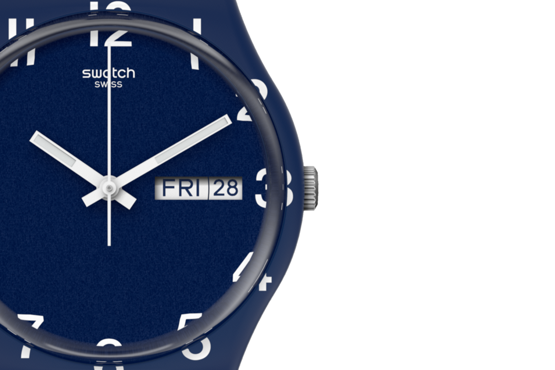 Swatch Over Blue de hombre pulsera de resina – GN726