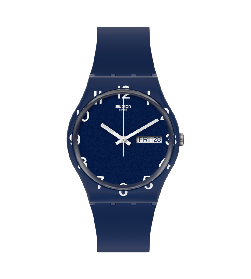 Swatch Over Blue de hombre pulsera de resina – GN726
