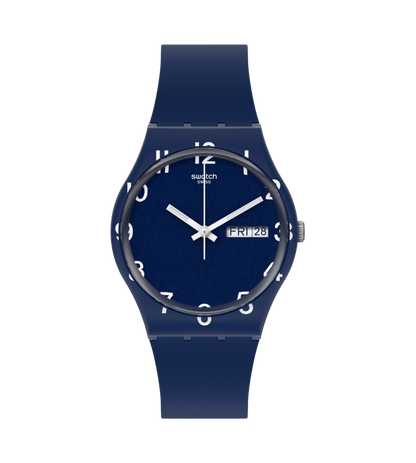 Swatch Over Blue de hombre pulsera de resina – GN726