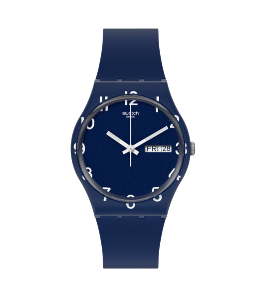Swatch Over Blue de hombre pulsera de resina – GN726