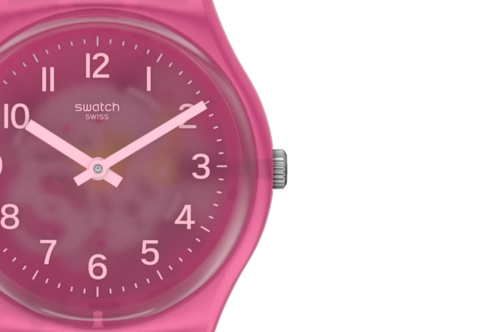 Swatch Blurry Pink de dama pulsera de resina – GP170