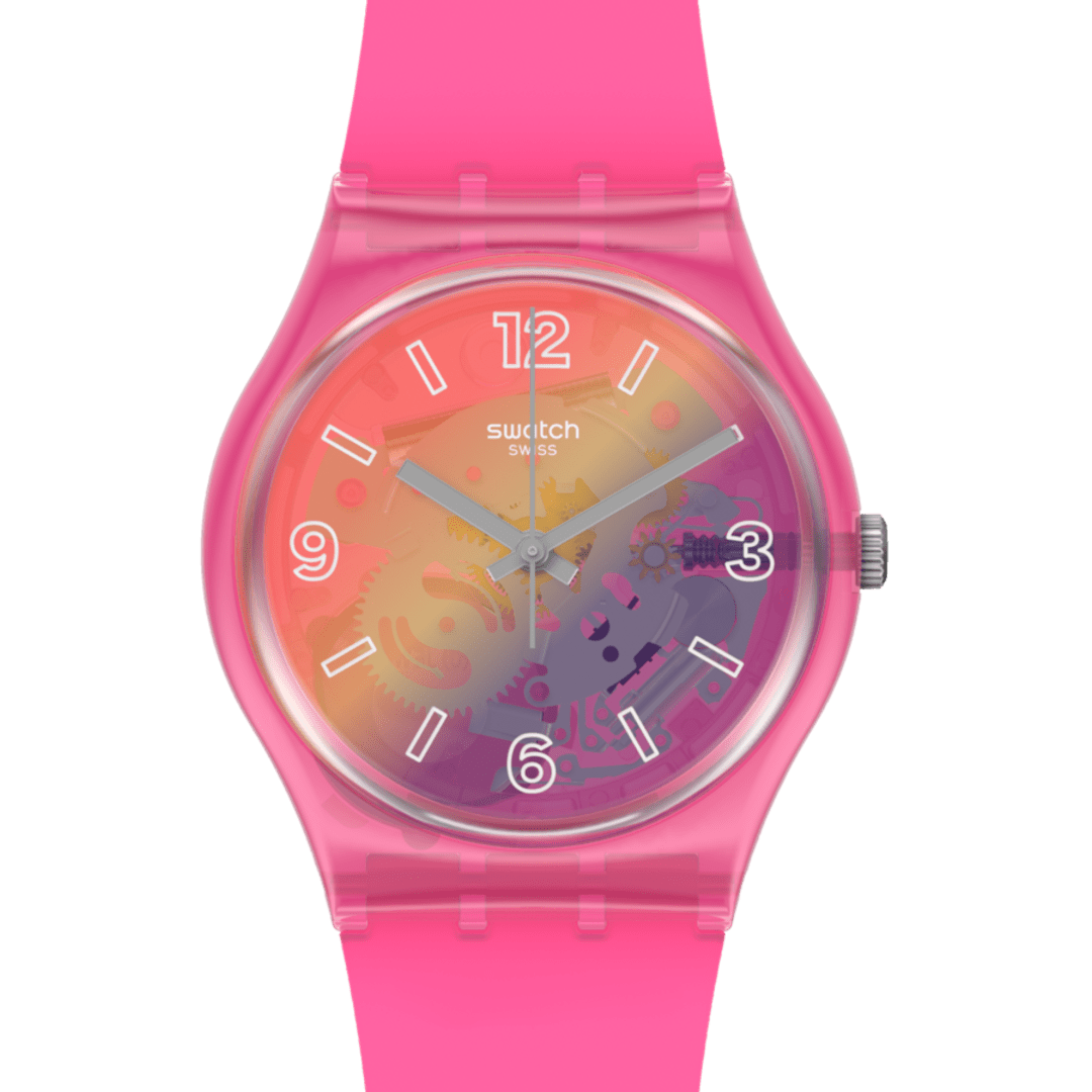Swatch Orange Disco Fever de mujer banda de resina – GP174
