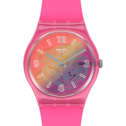 Swatch Orange Disco Fever de mujer banda de resina – GP174